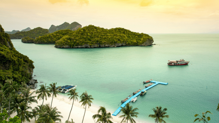 Explore le parc marin national d'Ang Thong - faut-il aller à surat thani