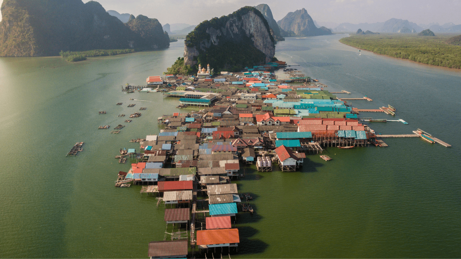 Koh Panyee : le village musulman flottant de la Thaïlande
