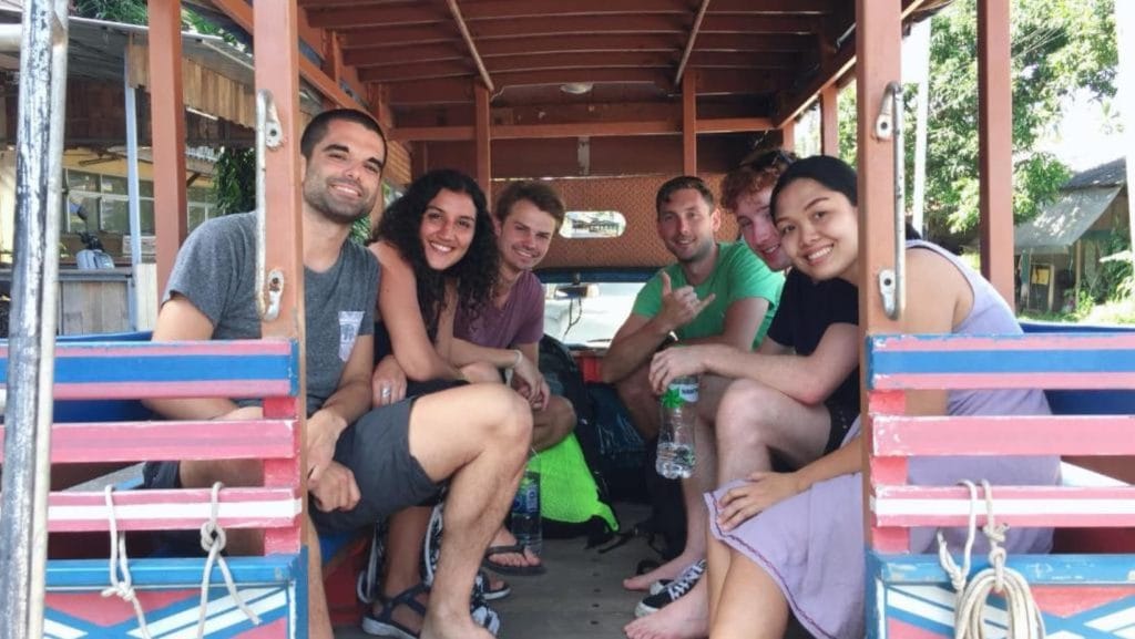 se déplacer à Koh Yao Noi en songthaew