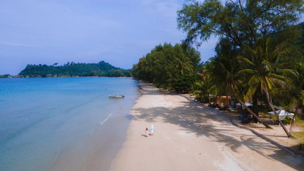 Klong Prao Beach - l'une des meilleures plages de Koh Chang en Thaïlande