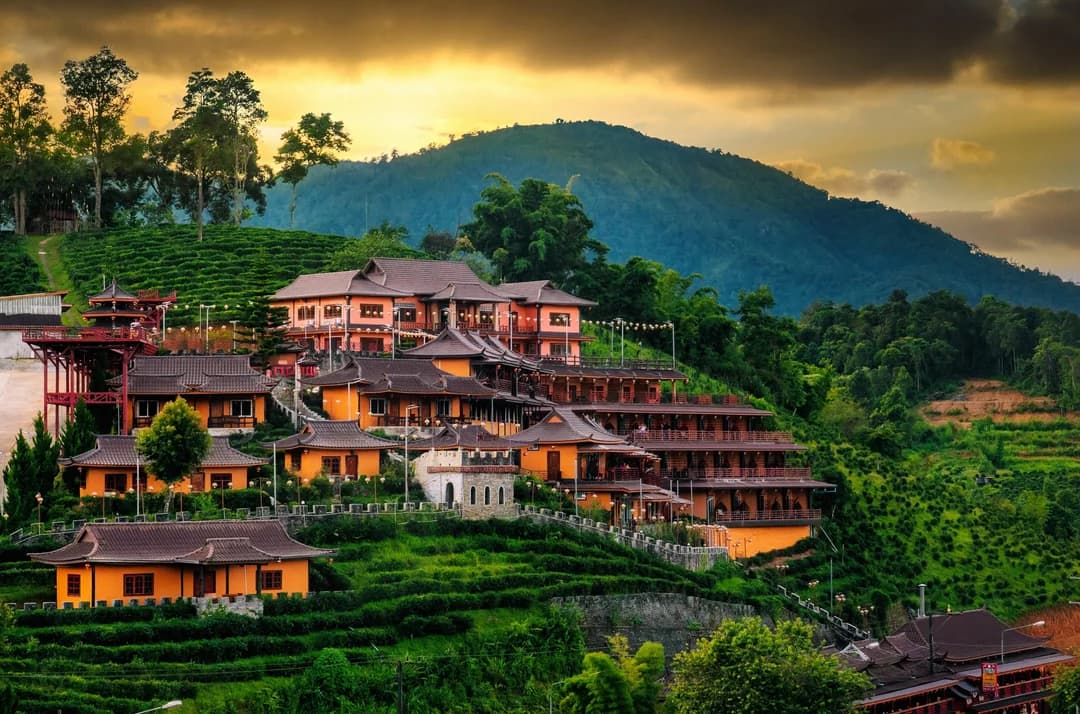 Ban Rak Thai Mae Hong Son Thailande