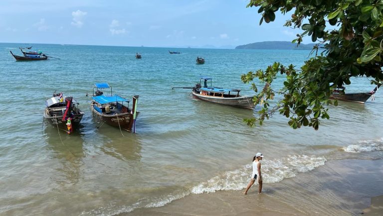 Longtail boats à Krabi