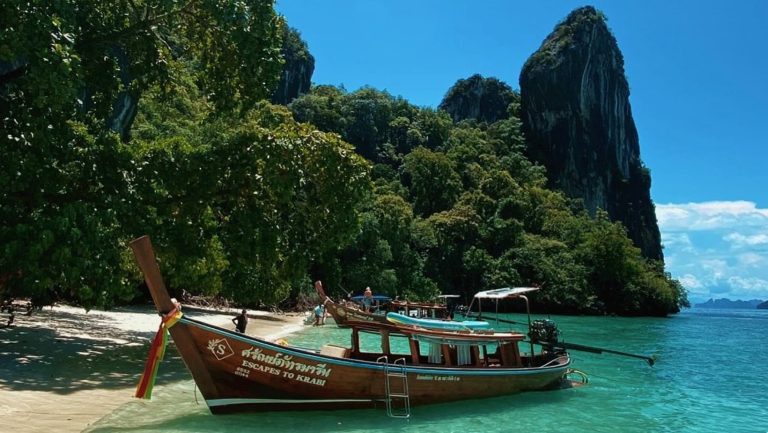 longtail boat à Krabi
