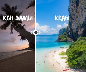 Comparaison entre Krabi et Koh Samui