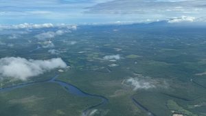 Vue aérienne de la province de Krabi