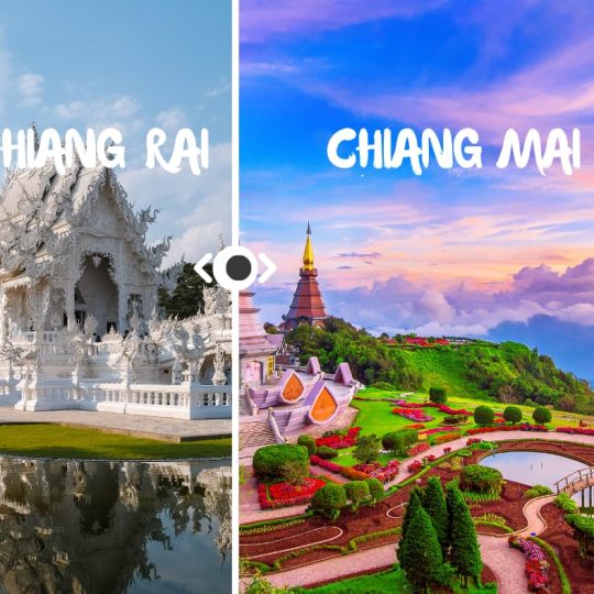 Comparaison entre Chiang Mai ou Chiang Rai