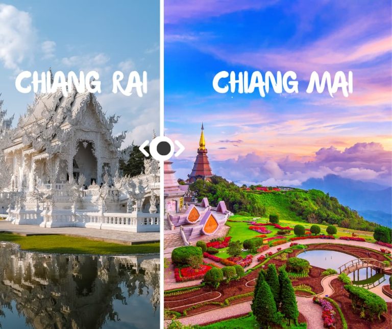 Comparaison entre Chiang Mai ou Chiang Rai