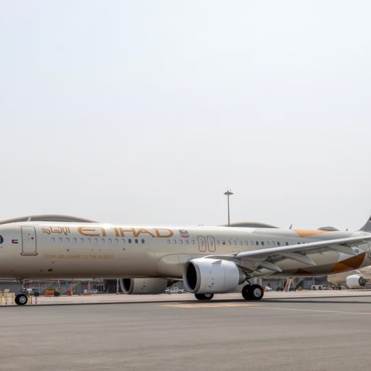 Avion etihad airays à Krabi