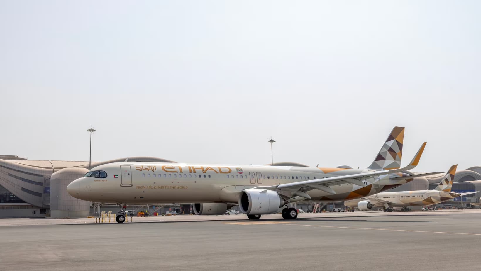 Avion etihad airays à Krabi