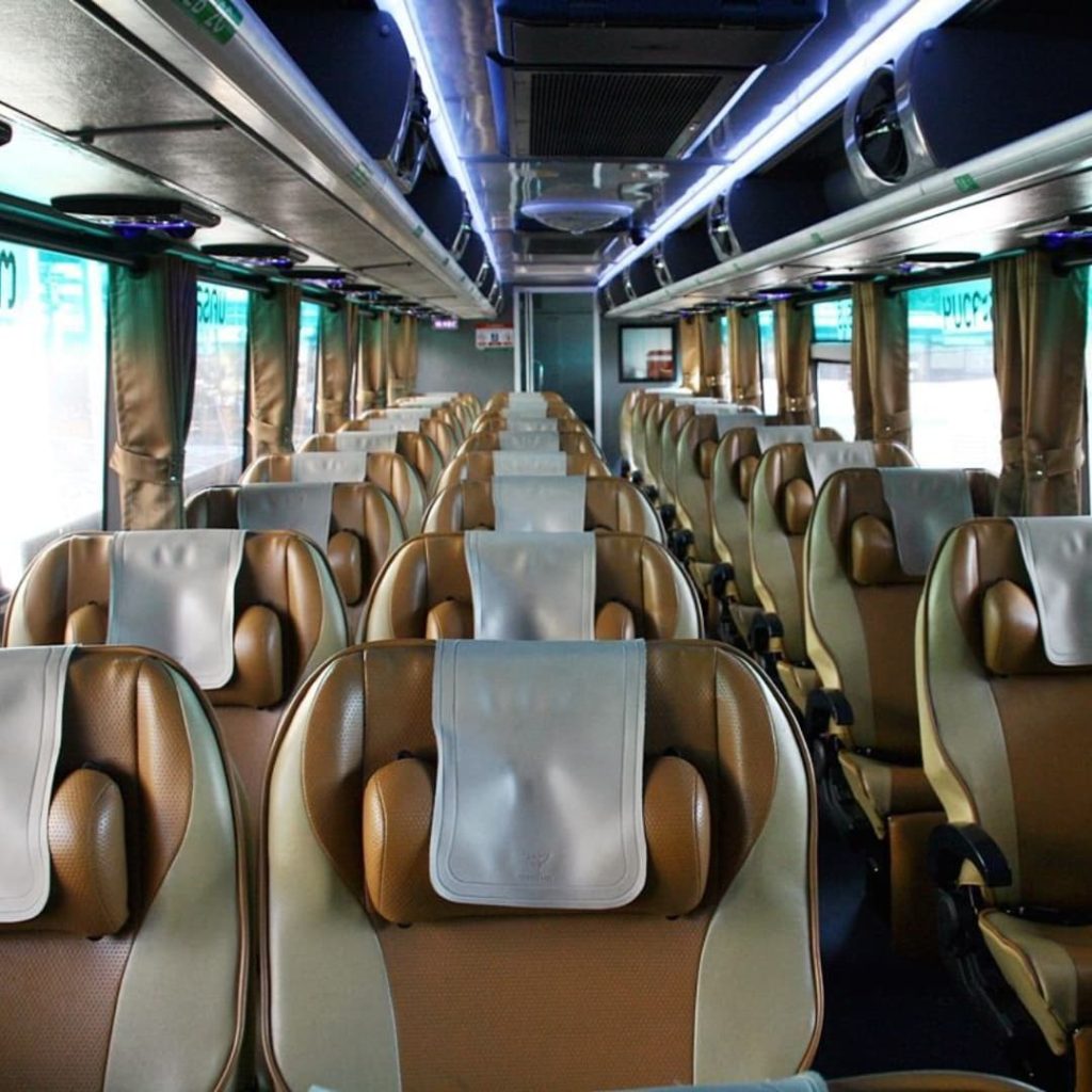 Intérieur du GreenBus VIP Phuket - Chiang Mai