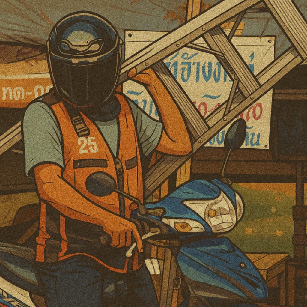 Motosai - les yeux et les oreilles de la ville en Thaïlande