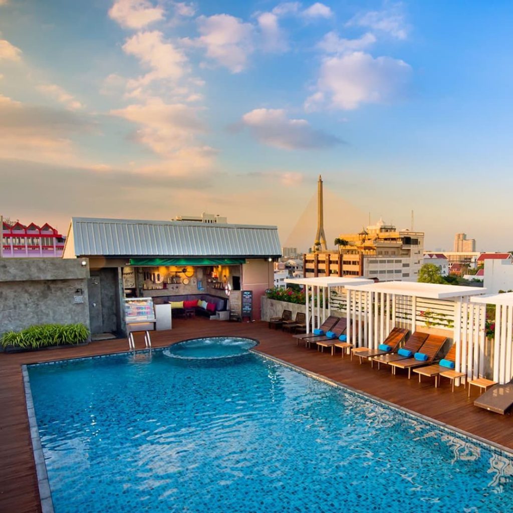 Piscines du nouvo city hotel bangkok