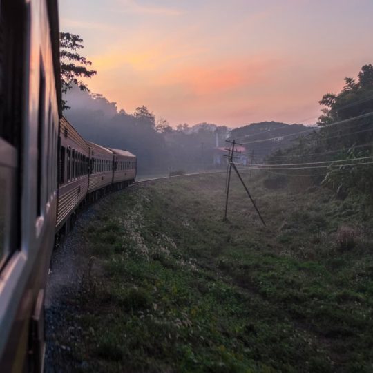 train de nuit bangkok - chiang mai