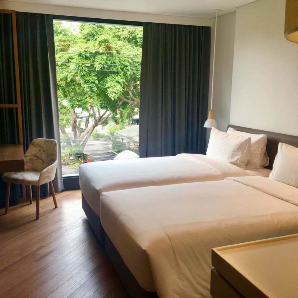 Chambre familial du Volve Hotel Bangkok