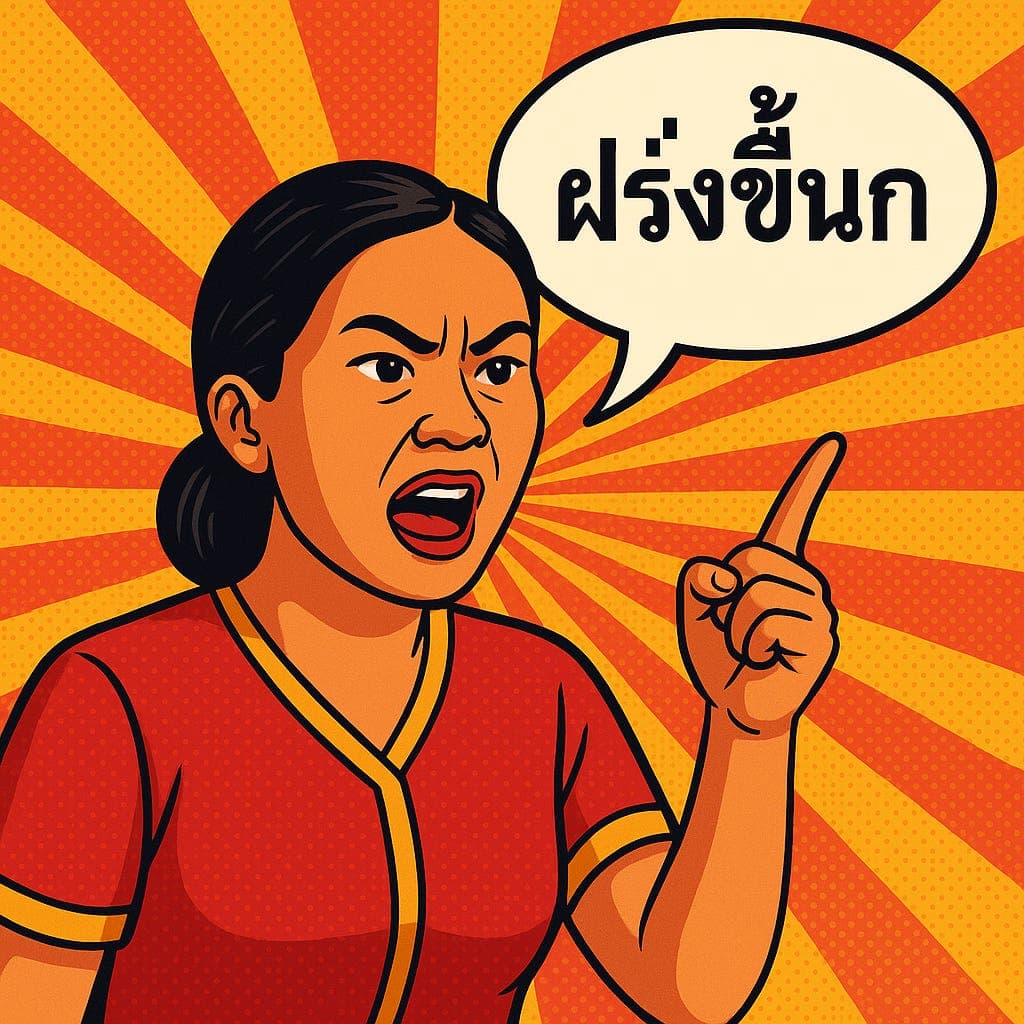 Mot Farang Insulte Thaïlande