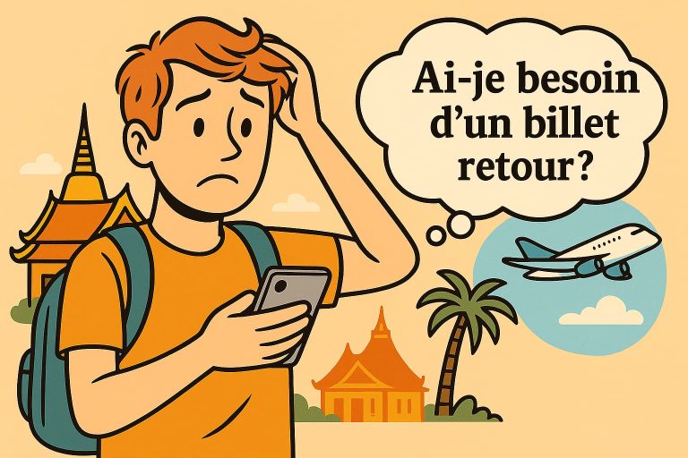 Peut-on voyager en Thaïlande sans billet retour ?