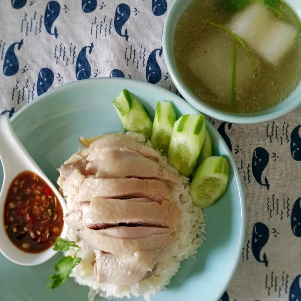 Khao Man Gai - Riz au poulet Thaï