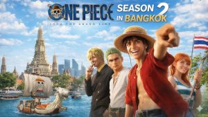 One Piece débarque au parc Lumphini à Bangkok