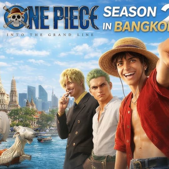 One Piece débarque au parc Lumphini à Bangkok