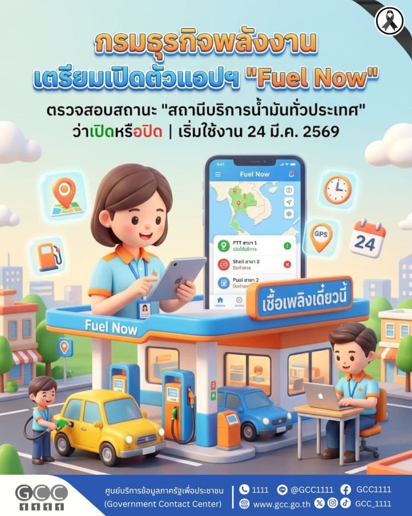 application fuel now thailande essence