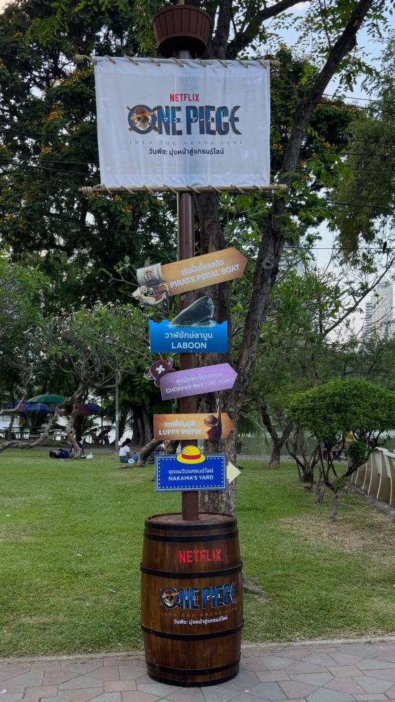 évènement one piece à Bangkok par netflix