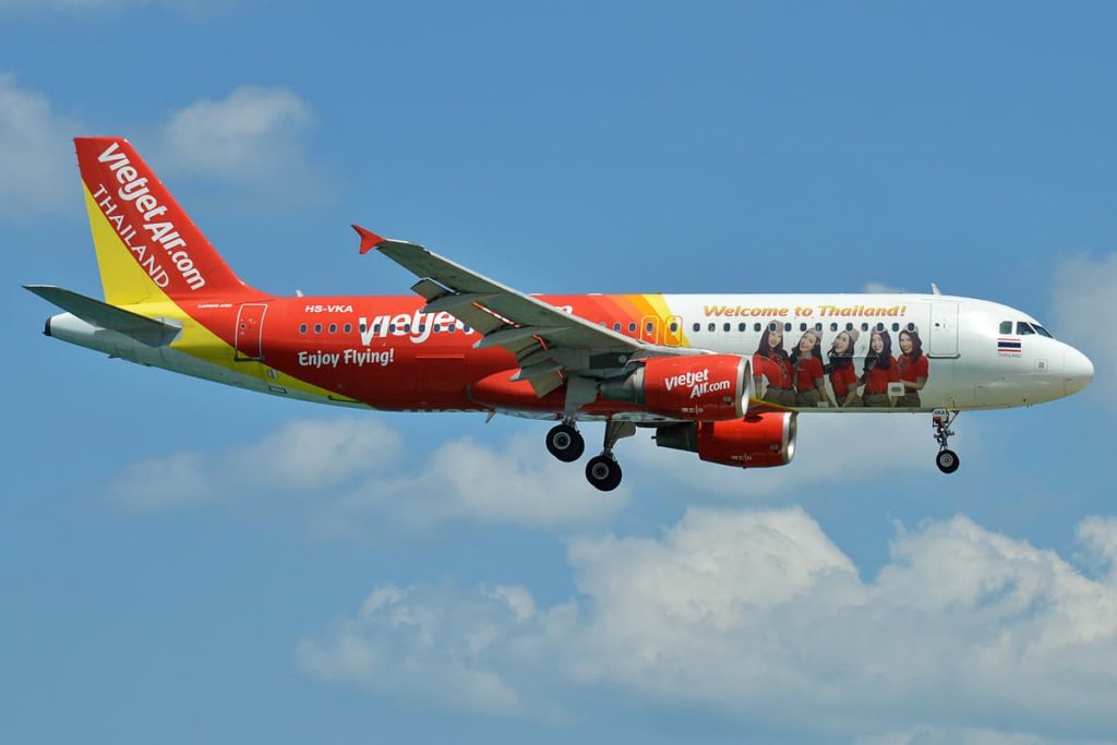 thai vietjet air vol domestique thailande
