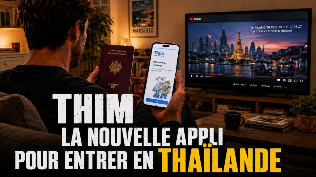 THIM la nouvelle application pour entrer en Thaïlande en 2026