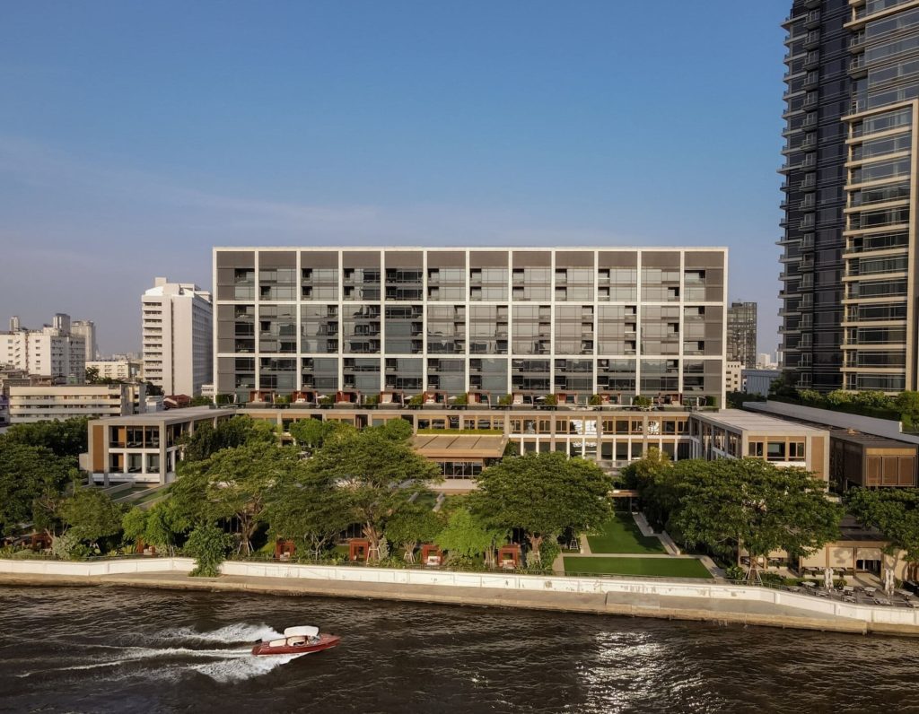 Capella Bangkok au bord du Chao Phraya