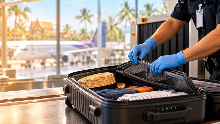 Thaïlande, ta valise peut être ouverte sans toi